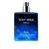 Fragrance bottle of Elite Boisée with clean lines, warm tones, and a bold, modern aesthetic